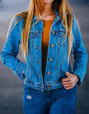 Куртки джинсовые