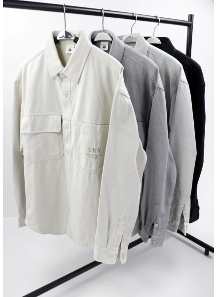 Сорочка джинсова