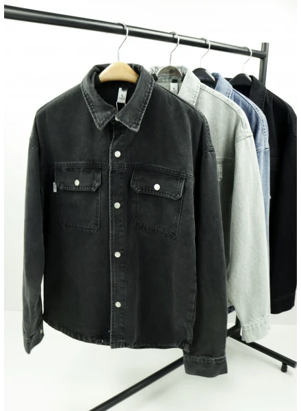 Сорочка джинсова